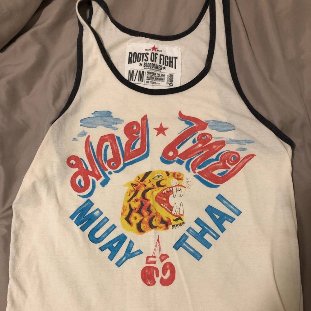 Roots of fight tank top